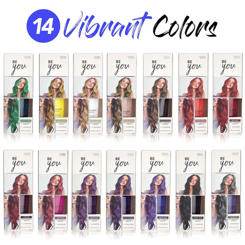 Semi-Permanent Butter Blonde Hair Dye - Vibrant 2.36 Oz. Tubes Temporary Hair Color, Ammonia and Peroxide Free, Vegan