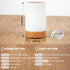 SUMAMAVIA 150ML 7-Color BedroomLight Essential Oil Diffuser, Small Portable Aromatherapy Diffuser, Home Fragrance Aroma
