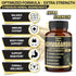 5in1 Premium Ashwagandha Capsules with Turmeric, Rhodiola Rosea, Ginger, Black Pepper - 180 Caps for 6 Months