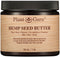 Hemp Seed Butter 16 oz. 100% Pure Raw Fresh Natural Cold Pressed. Skin Body and Hair Moisturizer, DIY Creams, Balms, Lotions, Soaps.