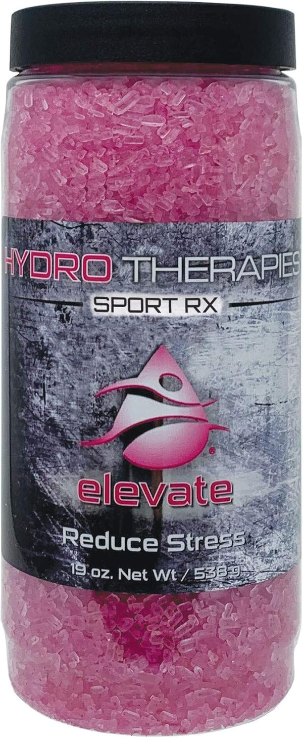 HTX Elevate Therapies Crystals for Spa and Hot Tubs, 19-Ounce, Pink, InSPAration