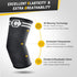 CAMBIVO 2 Pack Elbow Brace for Tendonitis, Compression Support Sleeve for Golfers Elbow Pain Relief, Arthritis (Grey,