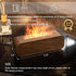 Humidifier,7 TMEHM Sound Reactive Flame Air Diffuser Colors Aromatherapy Essential Oil Diffuser,Ultrasonic Aroma