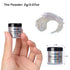 Holographic Powder 0.07oz/2g, 10 Micron Chrome Fine Powder for Epoxy Resin/Nails, Rainbow Holographic Mirror Nail