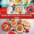 RXLWYUNLAE 30 7 Inch, 9 Inch) Pcs Square Paper Plates-Red Party Disposable Dinnerware Plates, Birthday Wedding