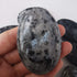Black Labradorite Polished Stones, Synthesis Oval Healing Palm Pocket Stone Indoor Fountain Stones Massage Energy Crystal