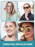 SPORTS WORLD VISION Glasses Nose Pads Premium Quality Soft Silicone A-Shape Nose Pads 15mm Screw-in Cushions