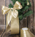 ATRBB 25 Yards 3 Inches Wide Satin Ribbon, Perfect for Wedding Satin Chair Sash and Gift Wrapping (Old Gold)