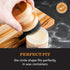 CLARK'S Food Grade Mineral Oil & Wax Applicator for Wood Cutting Boards, Butcher Blocks, USA Maple