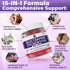 Glucosamine Chondroitin Gummies with MSM, Turmeric & Hyaluronic Acid, 120 Cts Extra Strength Joint Support