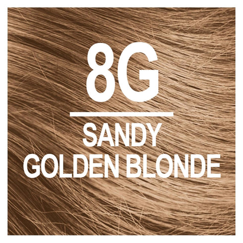 Naturtint 8G Sandy Golden Blonde Permanent Hair Color, Ammonia Free, Vegan, Cruelty Free, 1 Pack