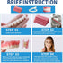 YILUYUNI (1 Count (Pack 1) DIY Denture Temporary Veneers Kit for Women and Men, Upper and Lower Tooth Replacement Kit