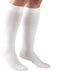 Truform 20-30 mmHg Compression Stockings, Knee High Length, Closed Toe, White, X-Large
