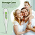 Femometer Digital Thermometer for Adults and Kids, Fever Alert, Memory Recall, C/F Switchable for Oral, Rectal or Under