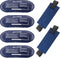 Ice Packs for Injuries, 4 Pack Reusable Hot and Cold Gel Packs with 2 Adjustable Flexible Wraps for Pain Relief
