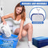 4 Pieces Microfiber Cleaning Pads Compatible with Bona Mop: Reusable 18 Inch Mop Replacement Pads for Floor Cleaning