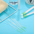 Maitys 180 Pcs Earrings Hole Cleaner, Rose Fragrance Ear Care Kit, Piercing Cleaning Tool for Aftercare