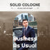 Solid Cologne Balm for Men, Natural Men's Cologne, Travel Size Wax Cologne, Business As Usual - 0.75 oz