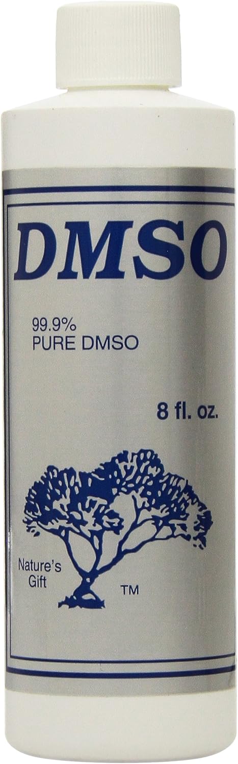 Nature's Gift 99.9% Pure DMSO Liquid, Plastic, 8 Fluid Ounce