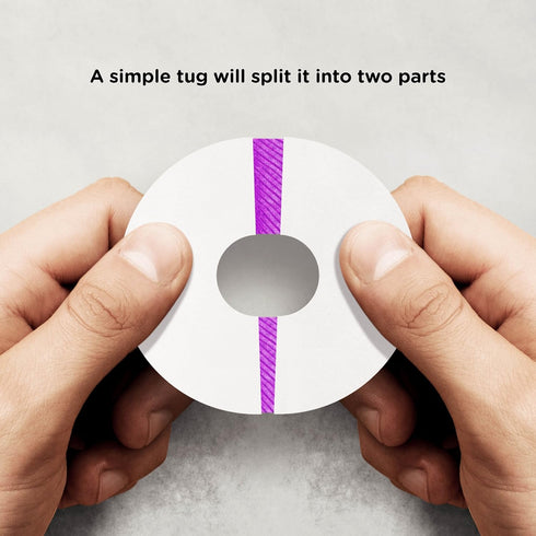 SIMPATCH Universal Adhesive Patch - Pack of 30 with 0.8-Inch Hole, Multiple Colors Available (Beige)
