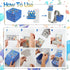 Keencopper 48Pcs Birthday Money Box for Cash Gift, Surprise Money Roll Gift Box with Pull Out Card and Bags