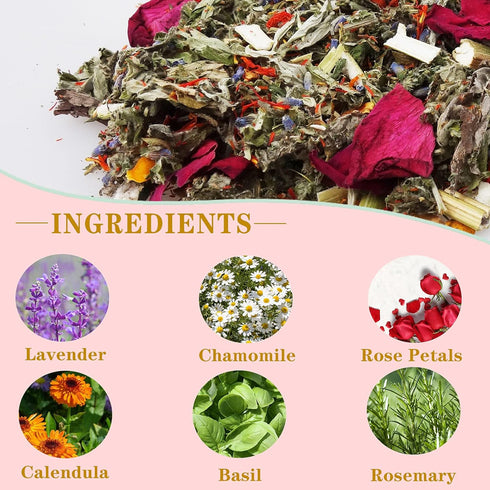 Yoni Steam Herb for Women, Natural Feminine Vaginal Herbs, pH Balance, 7 Filter Bags