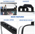 Large Transparent Clear Toiletry Bag - PVC Makeup Case with Handle - See Through Packing Cube - Zippered Plastic Pouch