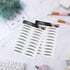 Maitys 12 Sheets 108 Pairs 4D Hair Like Waterproof Eyebrow Tattoos Stickers Temporary Transfer Brows Decal for Women