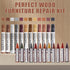 SEISSO 18 Colors Furniture Repair Kit, Touch Up Markers and Wood Filler Sticks with Polish Wax for Scratches and Stains