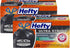 Hefty Ultra Strong 30 Gallon Trash Bags, Black Drawstring Bags, White Pine Breeze Scent, 25 CT Bags (Pack of 2)