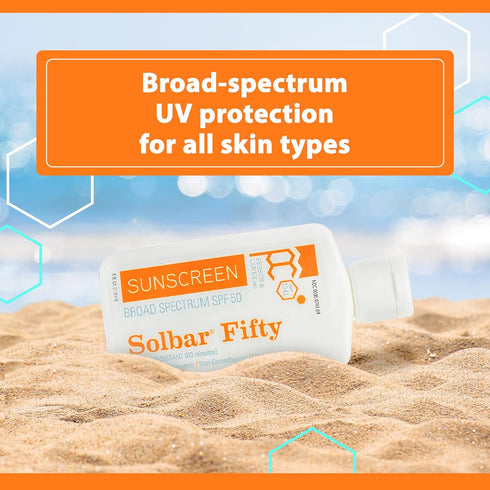 Person & Covey SPF 50 Sunscreen, 4 Fl. Oz - Broad Spectrum Face & Body Sun Cream, Water-Resistant