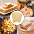 Packaging 100pcs GLEAVI Kraft Paper Bread Bags with Window, Oil-proof Toast Bags Large Yellow Baking Pastry Storage