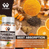 Turmeric Curcumin Gummies with Ginger & Black Pepper Extract - 3 Pack Vegan Gummy Supplements for Joint Health
