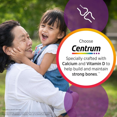 Centrum Multivitamin Tablet for Women, Gluten Free Multivitamin/Multimineral Supplement with Iron, 200 Count