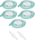 7-Piece Adult Nasal Cannula Set, 7ft Oxygen Cannulas with Standard Connectors, Medical Sales Supply