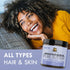 Sunny Isle Rosemary Jamaican Black Castor Oil Pure Butter 4oz - Stimulates Hair Growth & Moisturizes Hair & Skin