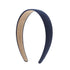 Motique Accessories 1 Inch Wide Suede-Like Headband for Women and Girls, Navy