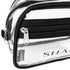 SHANY Clear Makeup Toiletry Pouch with Zippered Compartment – Water-Resistant Travel Organizer Bag