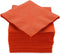 100 Pack Orange Beverage Napkins, 2 Ply Big Party Pack, Ideal for Wedding, Party, Birthday, Dinner, Lunch, Cocktails