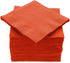 100 Pack Orange Beverage Napkins, 2 Ply Big Party Pack, Ideal for Wedding, Party, Birthday, Dinner, Lunch, Cocktails