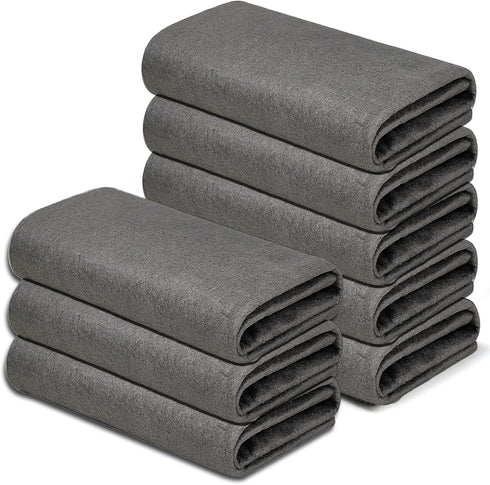 KTT Microfiber Cleaning Cloth: Reusable Thickened Streak Free Miracle Cloth for Home, Window, and Car (8 Pack)