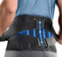 FREETOO Air Mesh Back Brace for Lower Back Pain Relief, Adjustable Support Belt with 7 Stays for Sciatica Scoliosis