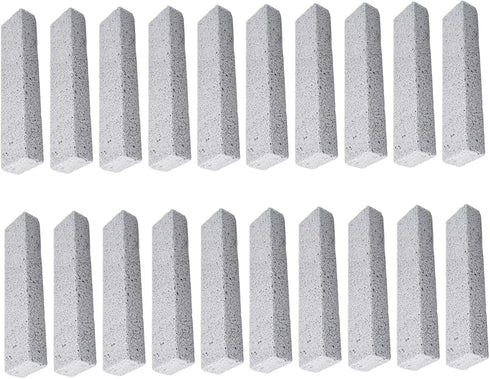 Veesper Pumice Stone for Cleaning 20Pcs 1.4x1x5.9in Toilet Bowl Cleaner Sticks, Foam Pumice