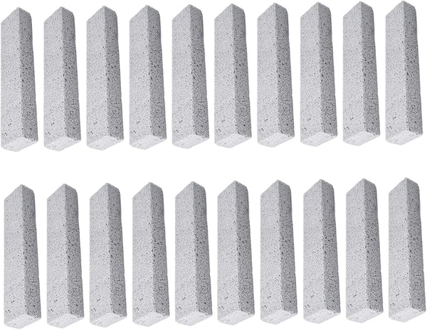 Veesper Pumice Stone for Cleaning 20Pcs 1.4x1x5.9in Toilet Bowl Cleaner Sticks, Foam Pumice