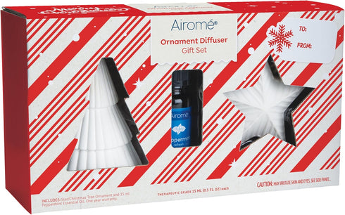 Airome Tinsel & Twinkle Ornament Essential Oil Diffuser Gift Set