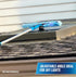 Unger Professional 18" ProFlex 2-in-1 Squeegee & Scrubber, Window Cleaning Tool with Pivoting Head, Reusable Sleeve