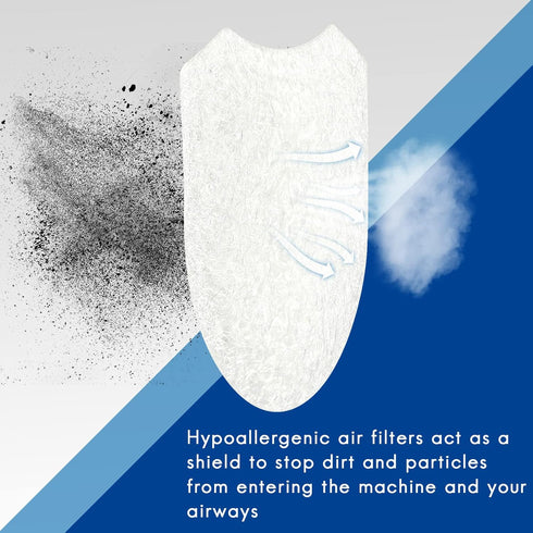 Cindeer 100 Pack Air Filters for ResMed AirMini Machine, Disposable Replacement Supplies