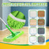 Reusable 100% Coral Fleece Mop Pads Compatible with Swiffer Sweeper Mop, 3 Pack Washable Mop Pads for Floor Cleaning