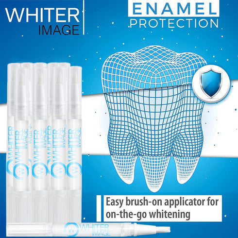 Mini Togo Teeth Whitening Pen 10 Pack, Erases Stains and Strengthens Enamel for Up to 150 Applications