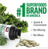 FORCE FACTOR Smarter Greens Tablets, 2-Pack, Greens Supplement with 25+ Superfoods, 180 Tablets